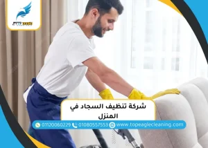 شركة تنظيف السجاد في المنزل