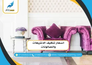 اسعار تنظيف الانتريهات والصالونات