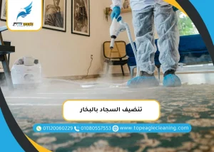 تنضيف السجاد بالبخار