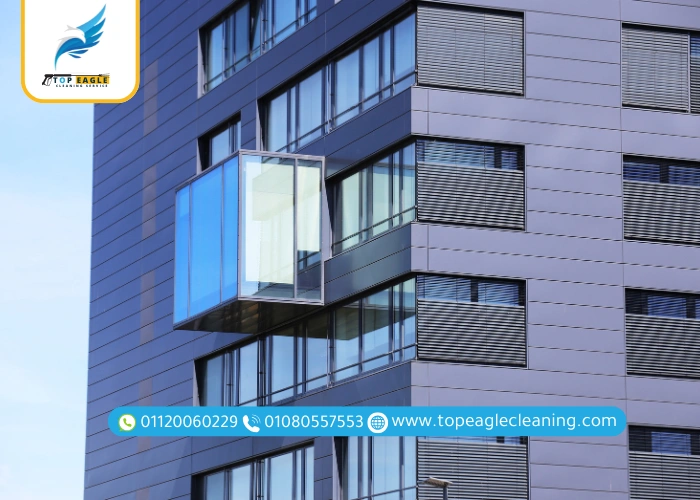 تنظيف واجهات كلادينج