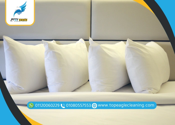 مخدات نظيفة