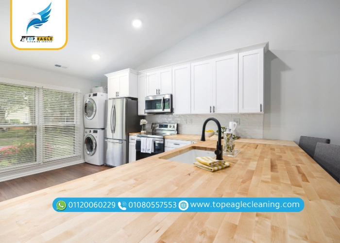 تنظيف خشب المطبخ