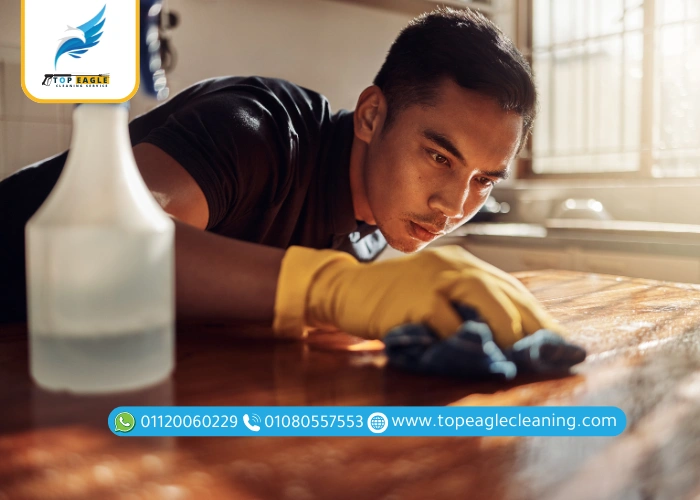 تنظيف خشب المطبخ