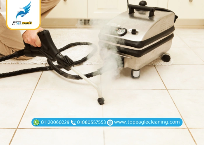 تنظيف فواصل السيراميك بالبخار
