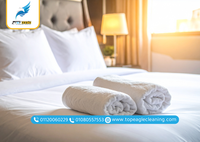 تنظيف غرف النوم